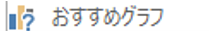 クイックアクセスツールバーのおすすめグラフ