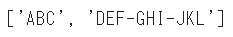 alphabet.split('-',1)